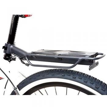 Bici Portapacchi ACR-160 Alluminio Installazione sul Reggisella 10kg Nero