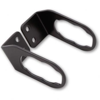 HIGHSIDER Noir, adaptateur clignotant, support plaque d'immatriculation KAWASAKI