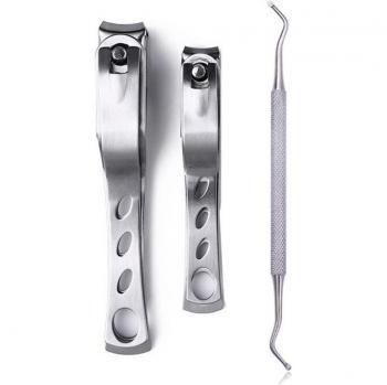 Set de ciseaux à ongles et coupe-ongles 3 pièces