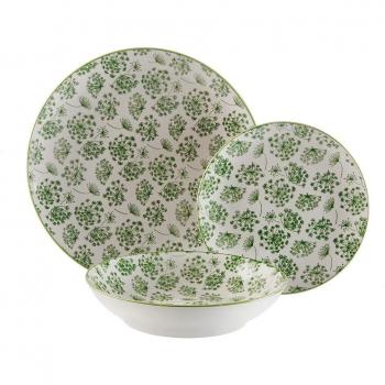 Set de Vajilla Versa Amada Verde 18 Piezas