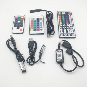 Tira de Luz RGB 5V/12V/24V con Sistema de Teclas y Bluetooth