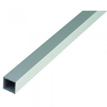 Vierkantrohr Aluminium (Silber) 2000 x 25 x 25 mm – Alberts
