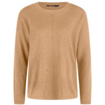 MARC AUREL Brauner Strickpullover aus Cashmere-Mix