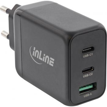 Alimentatore USB 65W InLine Nero
