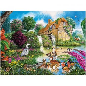 Perceuse diamant ronde 20X30 – Broderie animal Lac