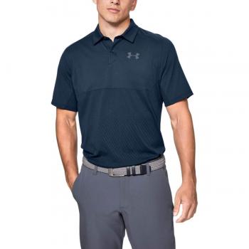 Men’s Navy Colour‑Block Polo by Under Armour (XL)