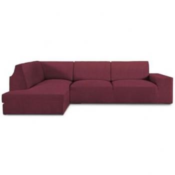 Funda para chaise longue de brazo largo izquierdo Eysa roc Teja Rojo Oscuro 110 x 120 x 500 cm