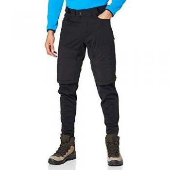 VAUDE Pantalones de Aventura Moab Zo, Hombre, Negro, Talla XL