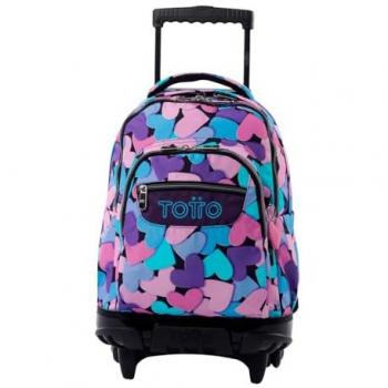 Mochila Totto Renglones Dear Blue Grande PC 15,4 26L 32 x 45.5 x 18