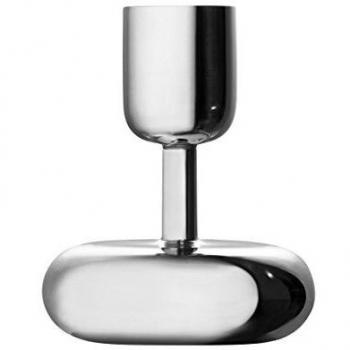Iittala Nappula kaarsenhouder 10,7 cm zilver