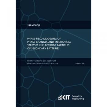 Phase-field Modeling of Phase Changes and Mechanical Stresses in Electrode Particles of Secondary Batteries