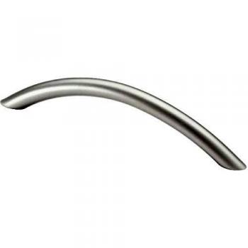 Nicia 96 mm, Maniglia in Acciaio Nichelato Opaco – Ø10 mm