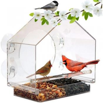 Suction Cup Bird Feeder