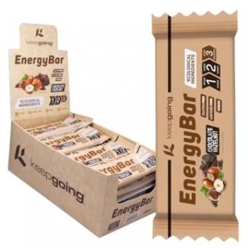 Barrita Energética Keepgoing Sabor Chocolate Avellana 40 g (24 unidades)
