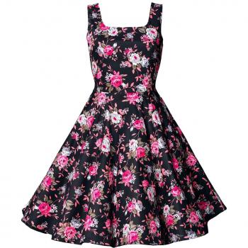 Swing Blumenkleid donna 4XL