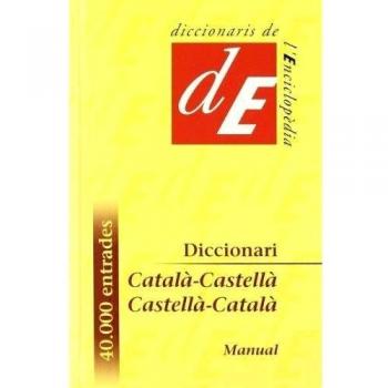 Diccionari Català-Castellà / Castellà-Català, manual (Tapa dura).