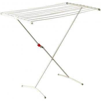 Leifheit Classic 100 Easy – Schmaler Trockenständer mit 10 m Laufstrecke
