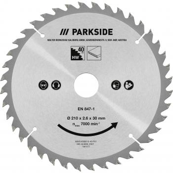 Lames de scie circulaire PARKSIDE® 210 mm (pack de 3)