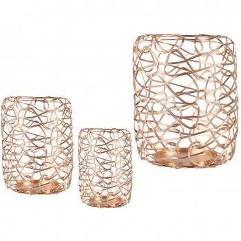 Iron Candle Holders Set of 3
