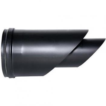 Cheminee Horizontale Coaxiale D. 80/130 en Acier 316 pour Poêle à Pellets