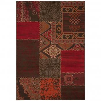 Kayoom 4056216012814 Polytubenkissenrot – 280 × 190 cm