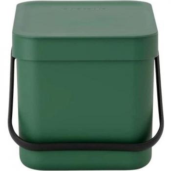 Brabantia Sort & Go Composteur Cuisine Fir Green (6L)