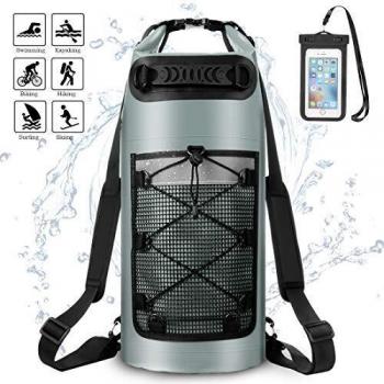 ALEENUN Bolsa Impermeable con Correa Ajustable 30L