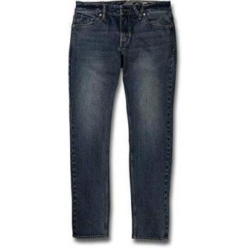 Gris Volcom Vorta Tapered Denim Jean Homme 26