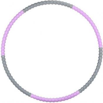 Hula Hoop 95 cm Lilla Grigio: Cerchio Fitness per Perdere Peso – Relaxdays
