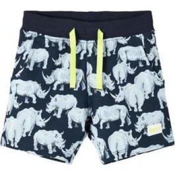 Nmmfrank Shorts Lunghi Blu Scuro