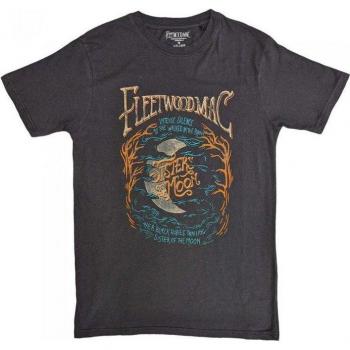 XL‑Tee „Schwestern des Mondes“ in Schwarz – Fleetwood Mac Unisex