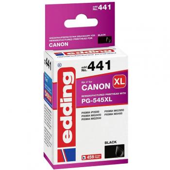 Edding Druckerpatrone ersetzt Canon PG-545 XL Kompatibel Schwarz EDD-441 18-441