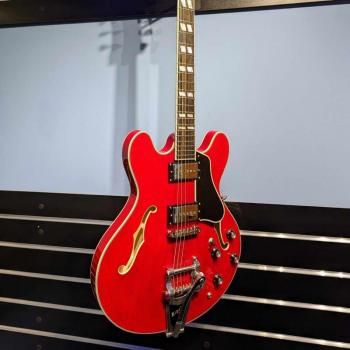 Eastman T486B Red Bigsby Gloss