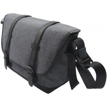 Canon MS10 Custodia Fotocamera in Stile Messenger, Colore Grigio