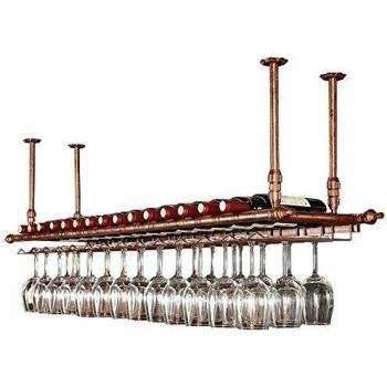 LINLINZ Adjustable Ceiling Wine Rack