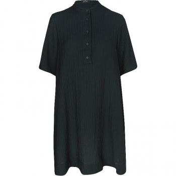OPUS Midikleid WOKANA petrol Druckkleid
