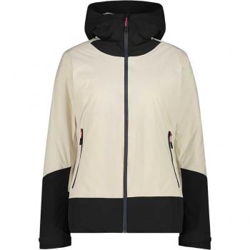 CMP Unlimitech giacca con cappuccio donna PrimaLoft bianco vaniglia