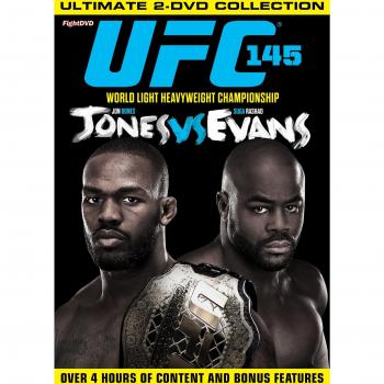 Coffret UFC 145 : Jones vs Evans – 2 disques DVD