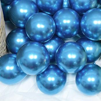 50 Globos de Helio Metálicos de 5 Pulgadas para Bodas