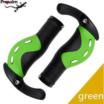 Doppel-Sperr-Handle für MTB-Lenker – 138 mm Gummigeräuchern, ergonomisch