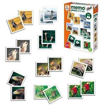 Jeux éducatifs Memo Photo Animaux Diset Sa