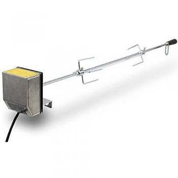 Elektrischer BBQ‑Grillspieß, Drehspiess 120 cm