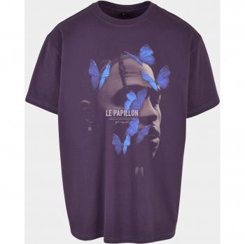 T-shirt Mister Tee Le Papillon Violet 3XL
