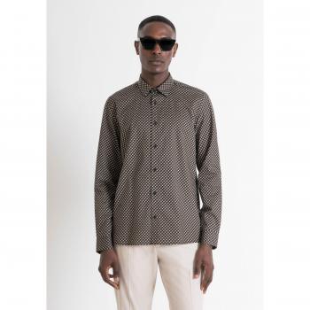 Brown Cotton Shirt