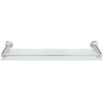 Kleine Wolke Duschablage »Apollo«, 61 cm x 6,2 cm x 13,1 cm, Glas/Aluminium