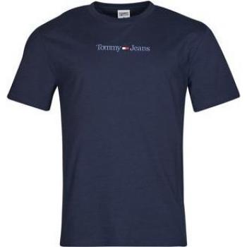 T-Shirt Tommy Jeans con Logo Lineare