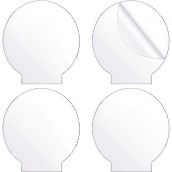 Lámina de plástico transparente para base de luz LED