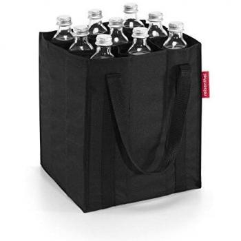 Black Portable Bottle Storage Tote