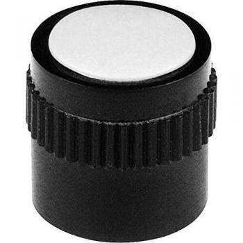 Tête de bouton rotatif noir 15 mm Mentor 4131.603