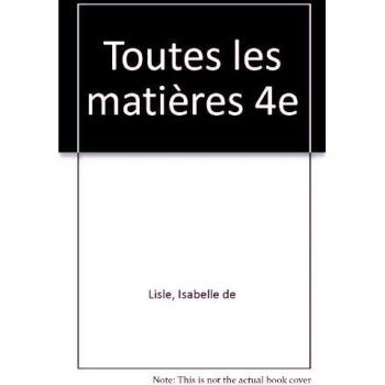 Toutes Les Matières 4e
